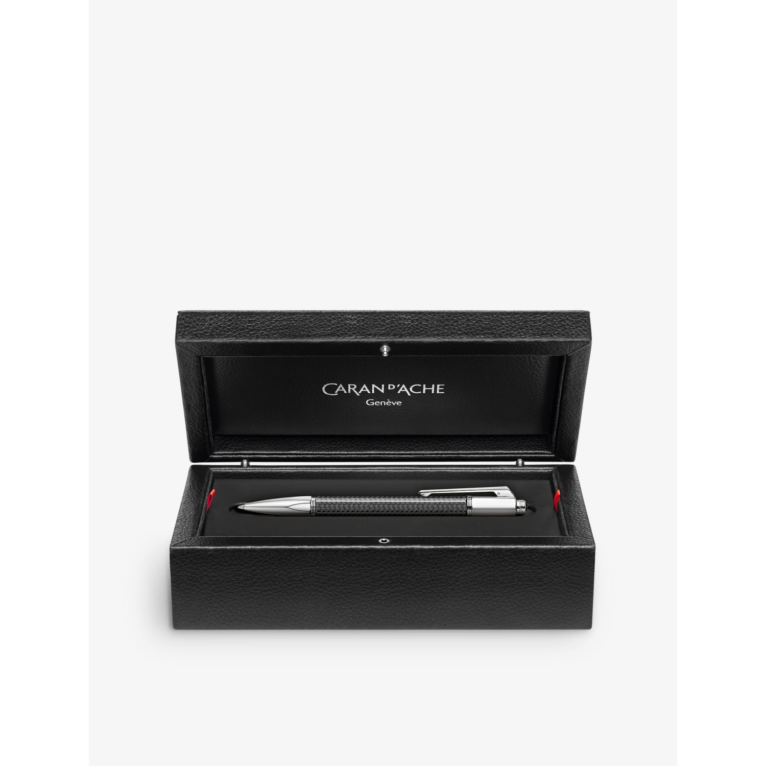 Caran d'Ache silver-plated stainless-steel ballpoint pen 13.8cm - British product