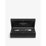 Caran d'Ache silver-plated stainless-steel ballpoint pen 13.8cm - British product