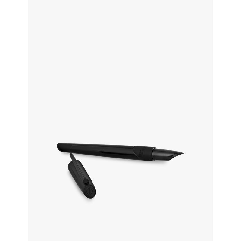 S.T. Dupont Défi Millennium matte brass fountain pen, UK version