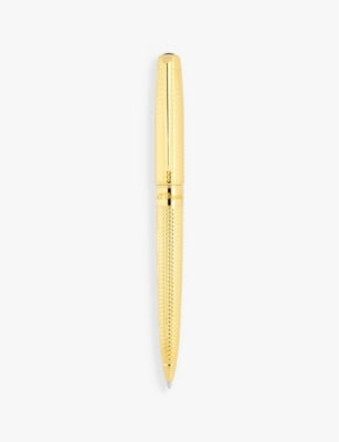 S.T. Dupont brass ballpoint pen Line D Eternity, UK version
