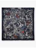 Zadig&Voltaire modal scarf butterfly print 135cm - British product