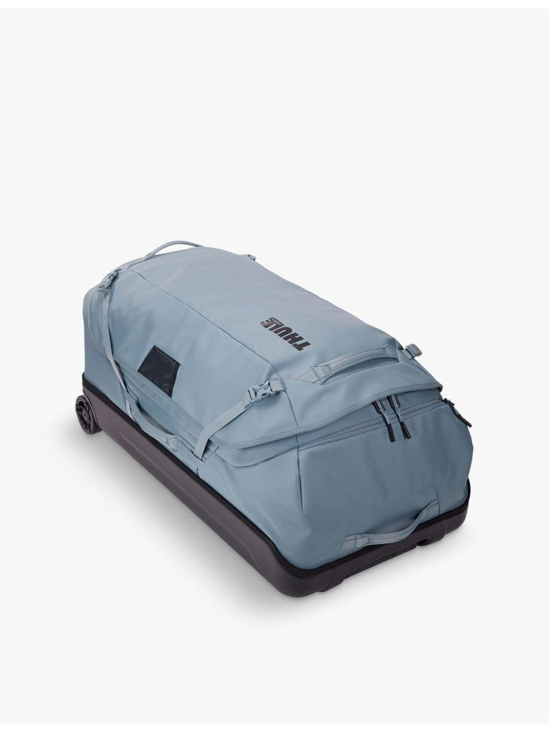 Thule Chasm woven rolling duffel suitcase, imported from the UK