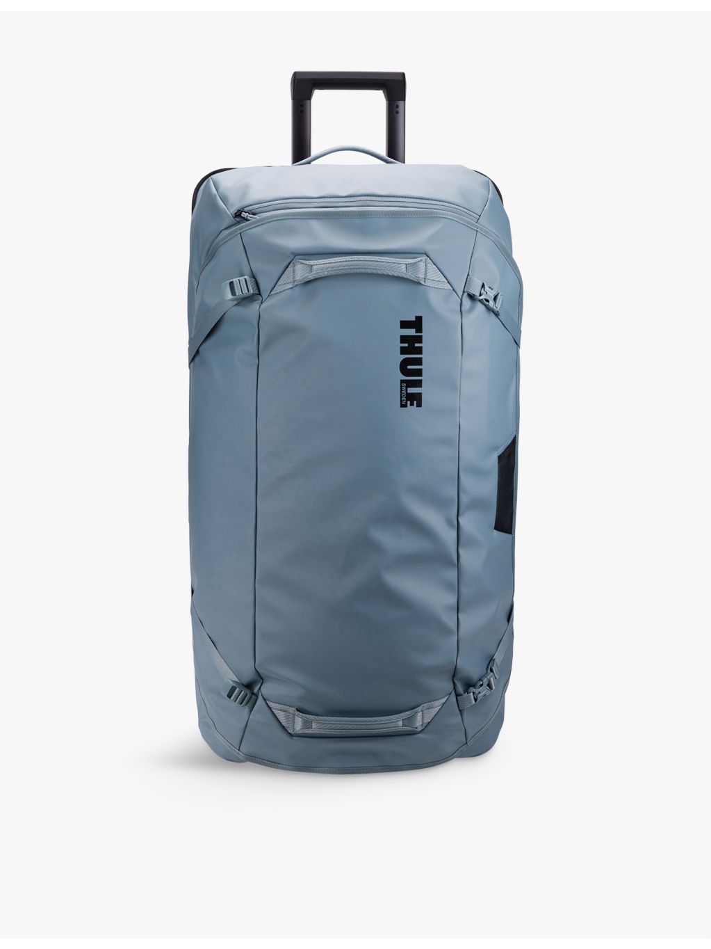 Thule Chasm woven rolling duffel suitcase, imported from the UK