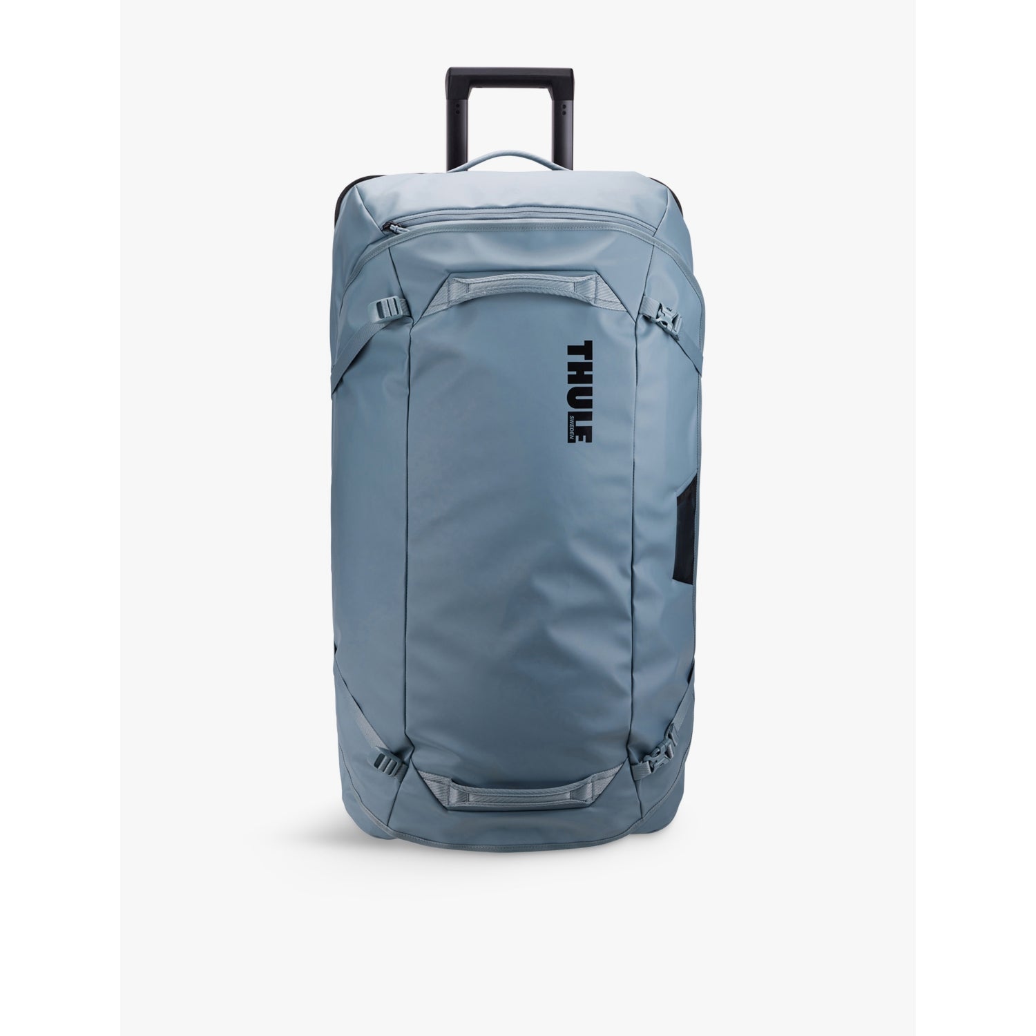 Thule Chasm woven rolling duffel suitcase, imported from the UK