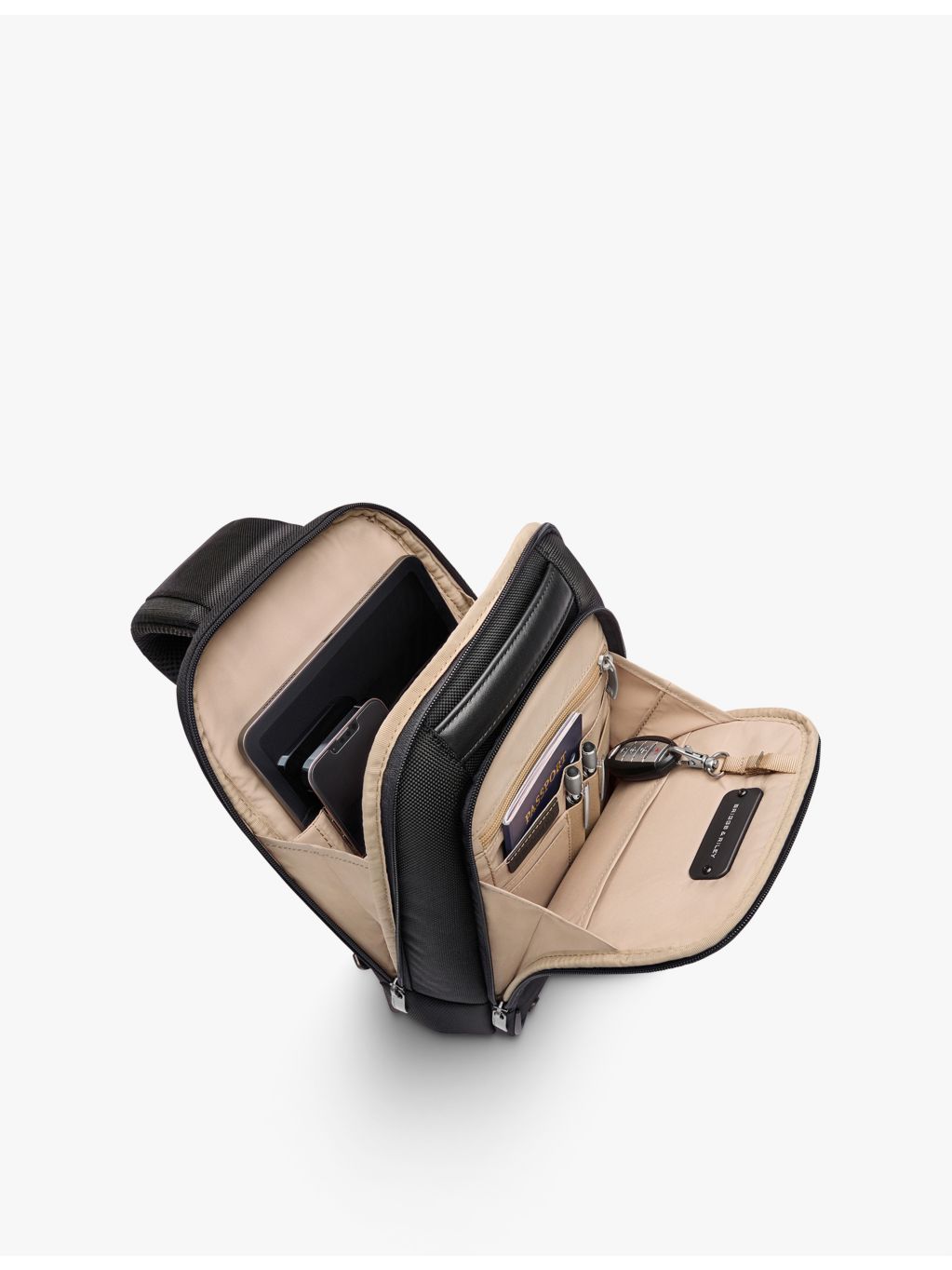 Briggs & Riley @work 5.0 sling bag in ballistic nylon (British brand)