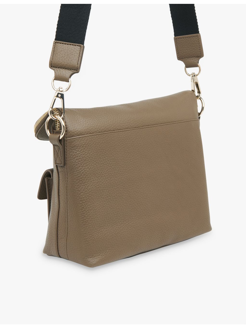 Whistles logo-embossed leather cross-body bag, UK version