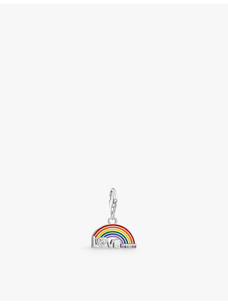 Thomas Sabo charm Love rainbow zirconia 22mm (British brand)