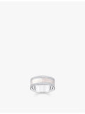 Thomas Sabo 925 sterling silver ring enamel zirconia, imported from the UK
