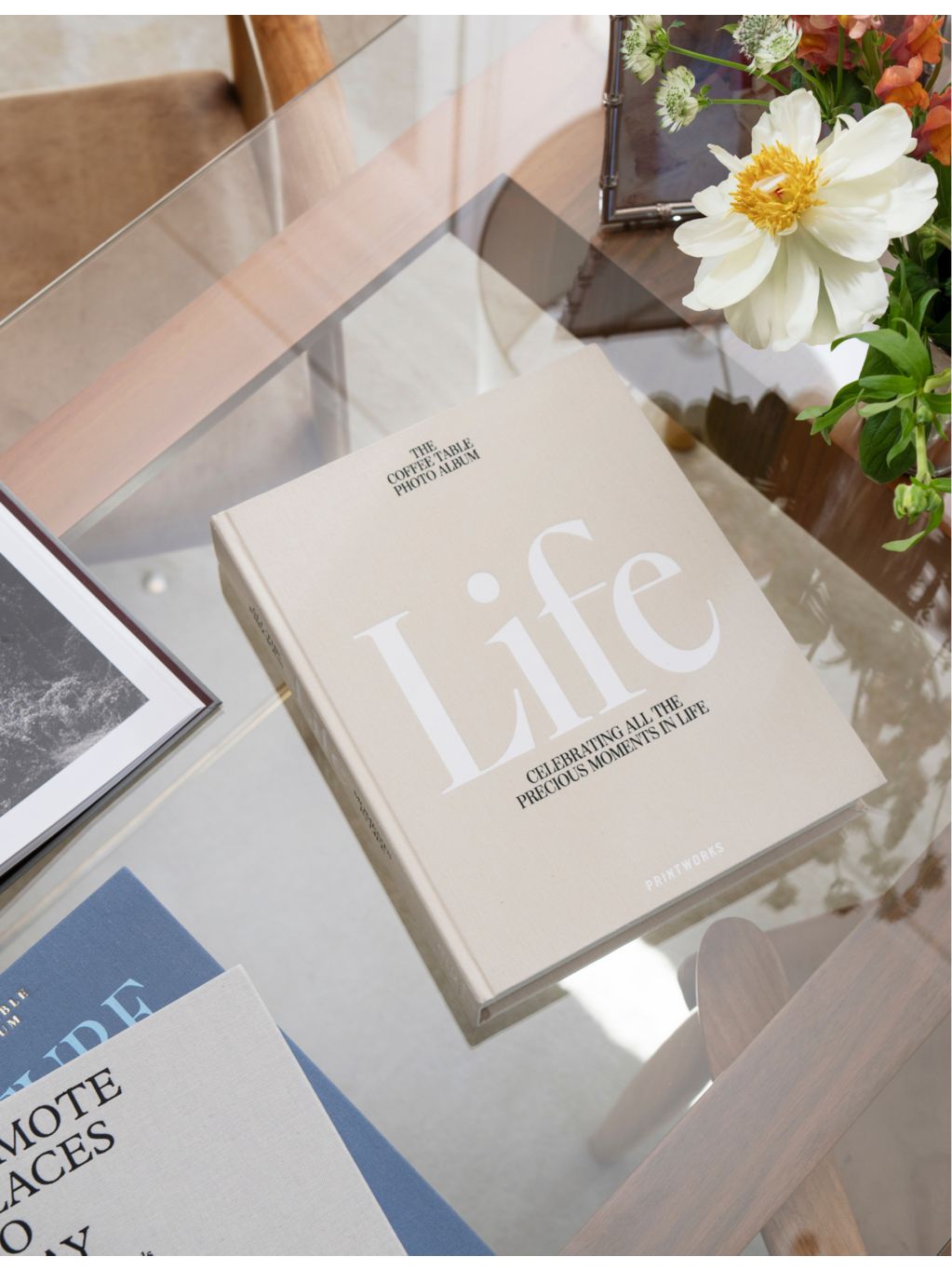 Print Works hardcover coffee table photo book 28cm (British brand)