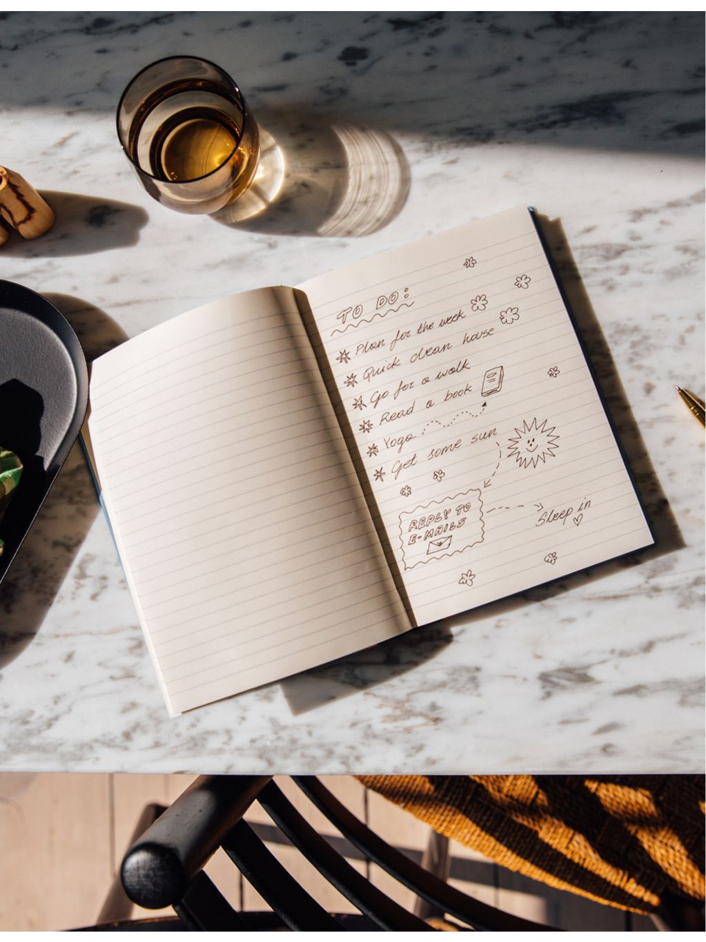 Papier Full Of Hearts lined hardback notebook 21.5cm x 15.3cm (British brand)