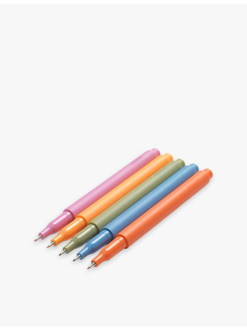 Papier High Energy fineliner pens pack of 5, UK version