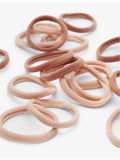 Kitsch blush nylon hair elastics pack of 20, UK version