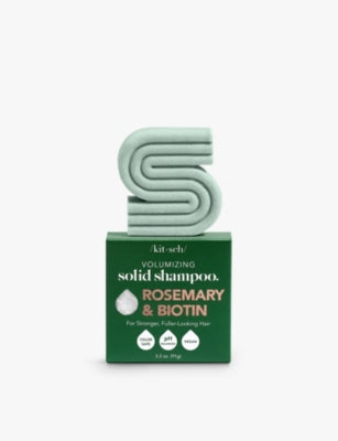 Kitsch rosemary and biotin volumising shampoo bar 91g, imported from the UK