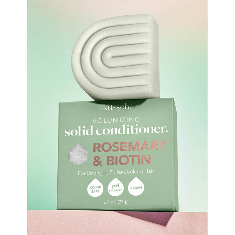 Kitsch rosemary and biotin volumising conditioning bar 77g (British brand)