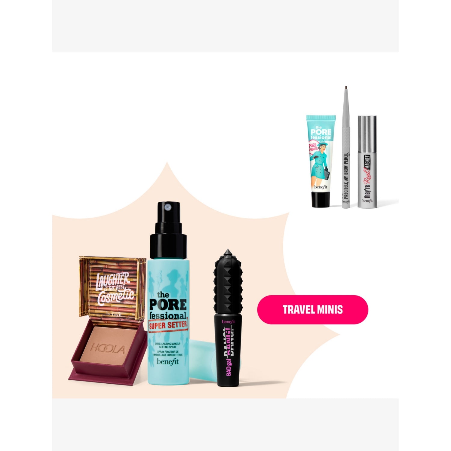 Benefit Travel Minis Summer Essentials set - British product