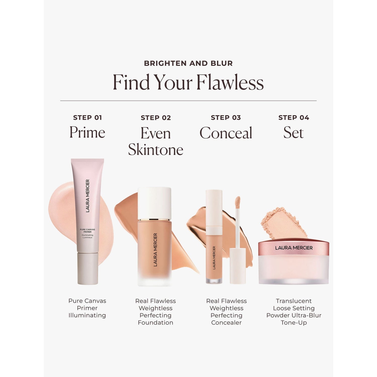 Laura Mercier Ultra-Blur Tone-Up Rose loose setting powder 20g, UK version