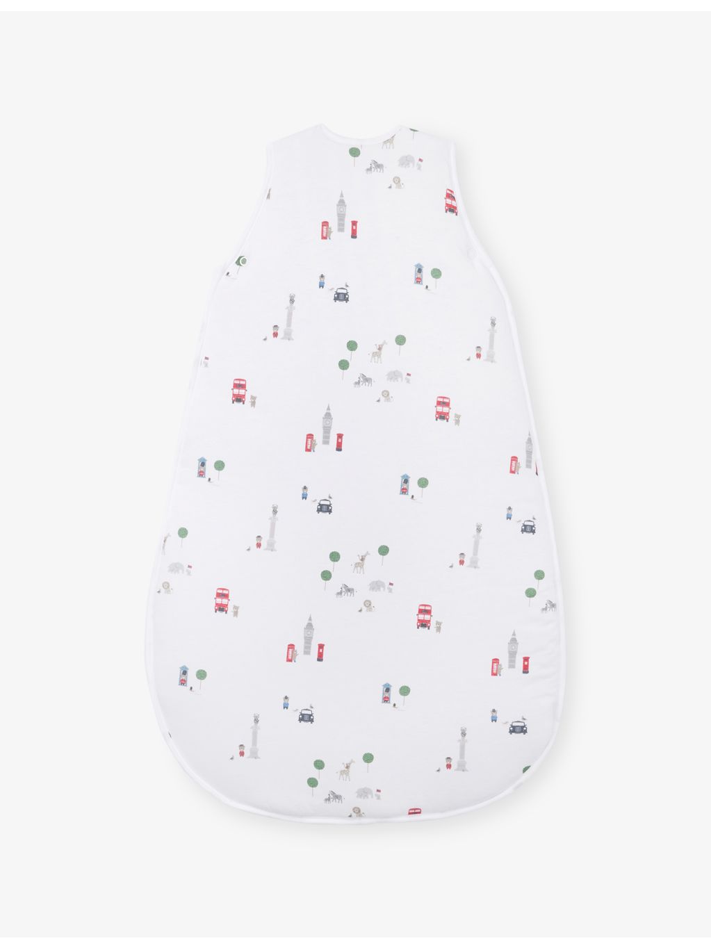 The Little White Company Sightseeing London sleeping bag 0-36 months, imported from the UK