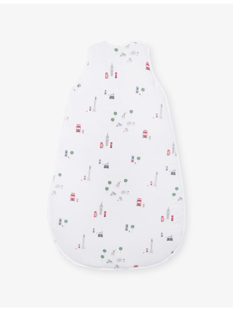 The Little White Company Sightseeing London sleeping bag 0-36 months, imported from the UK