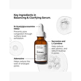 The Ordinary balancing and clarifying serum 30ml, UK version