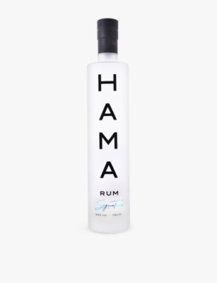 HAMA Signature white rum 700ml, imported from the UK