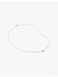 Monica Vinader diamond necklace 0.06ct, imported from the UK