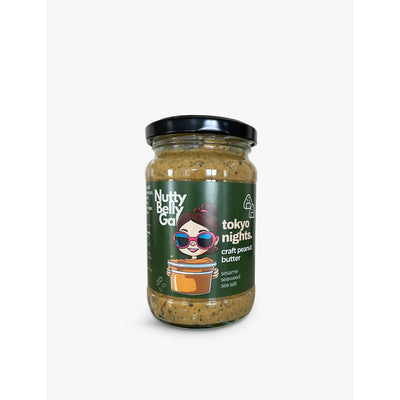 selfridges Nutty Belly Gal Tokyo Nights Sesame Seaweed Peanut Butter 285g- Buy online at McGrocer