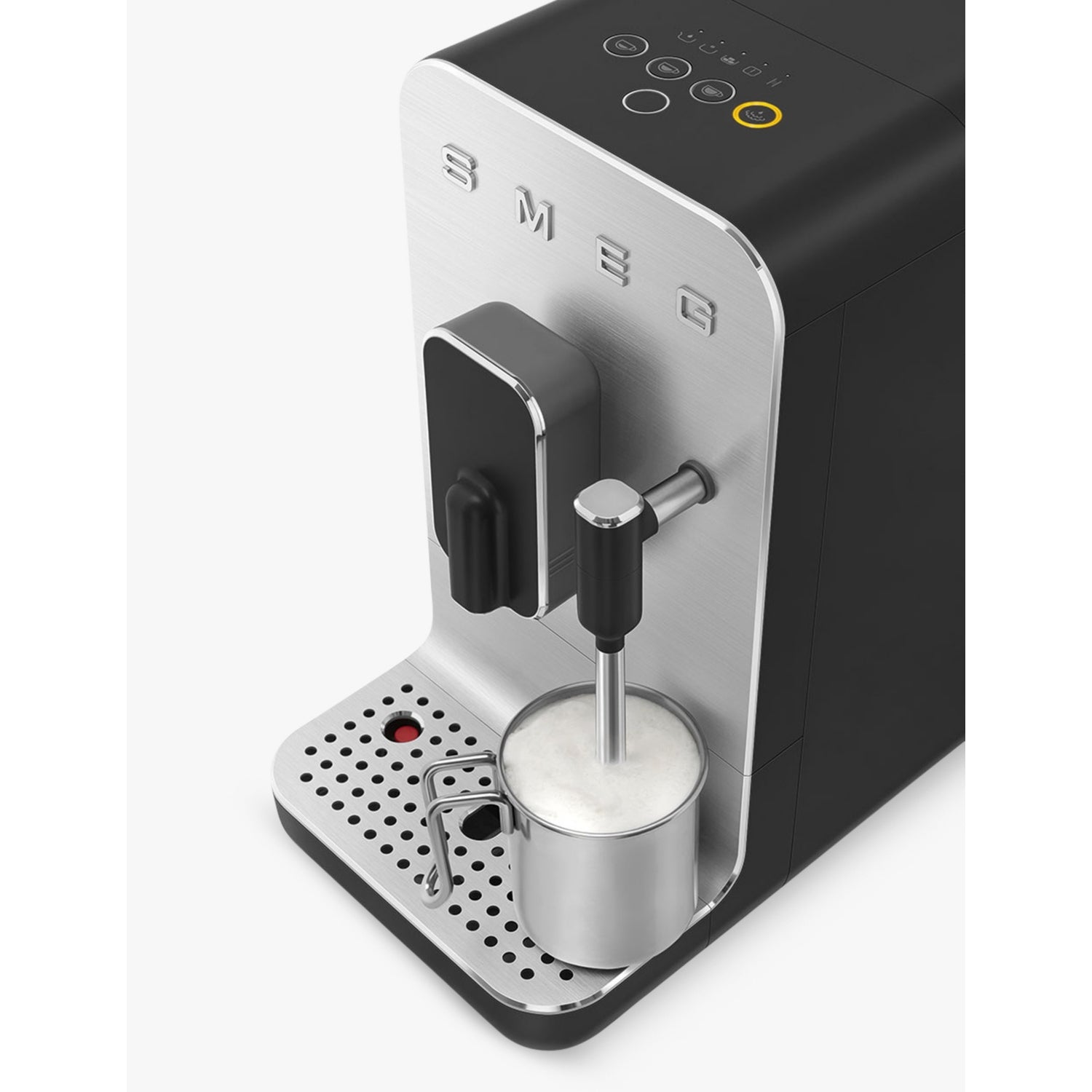 Smeg bean-to-cup stainless steel coffee machine, UK version