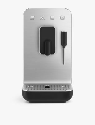 Smeg bean-to-cup stainless steel coffee machine, UK version