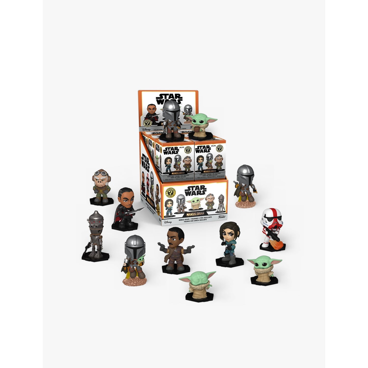 Funko toy figure The Mandalorian mystery minis assortment, UK version