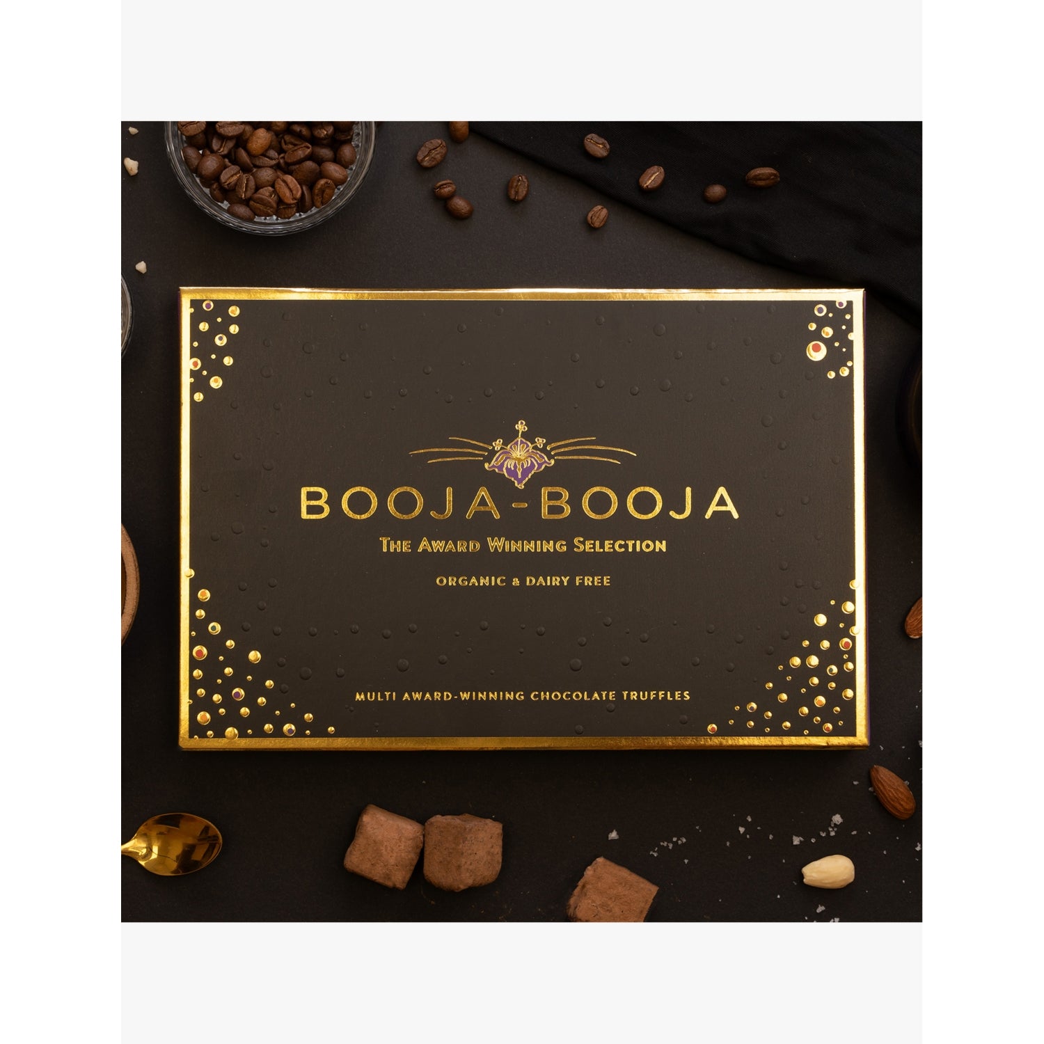Booja Booja organic chocolate truffles award-winning selection box 184g (British brand)