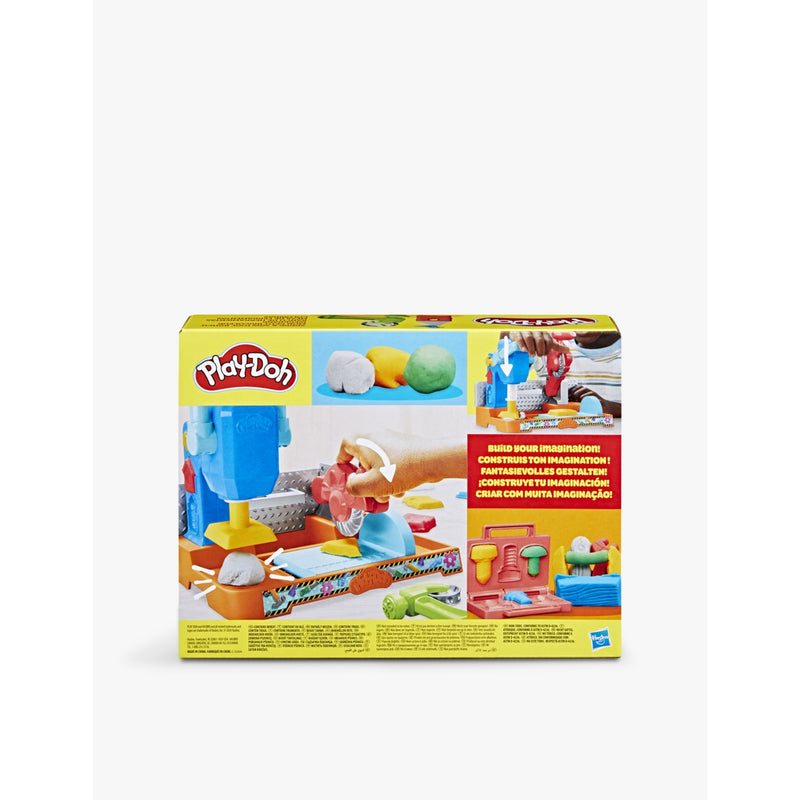 Play-Doh Stamp & Saw tool bench dough playset, imported from the UK