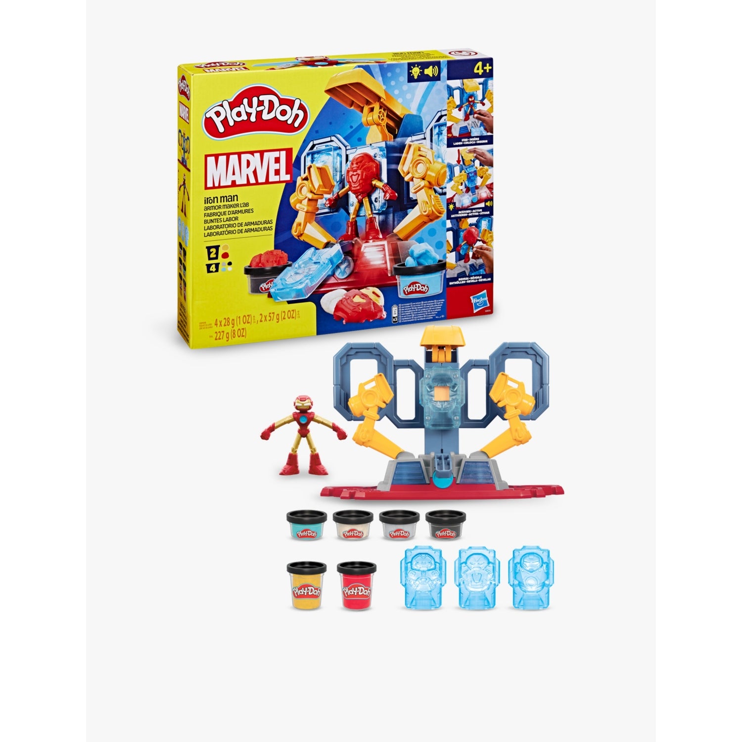 Play-Doh Iron Man Armor Maker Lab playset - British product