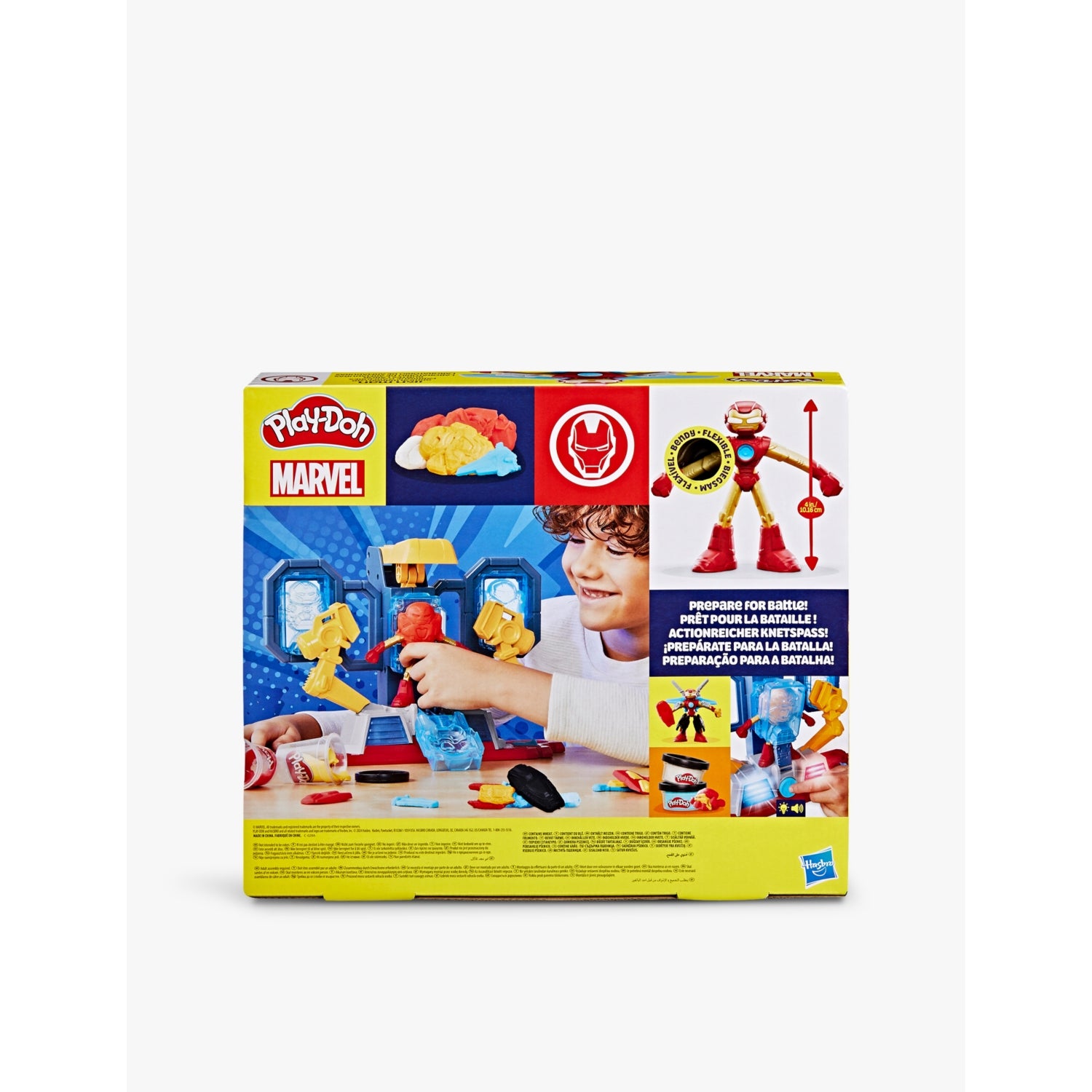 Play-Doh Iron Man Armor Maker Lab playset - British product