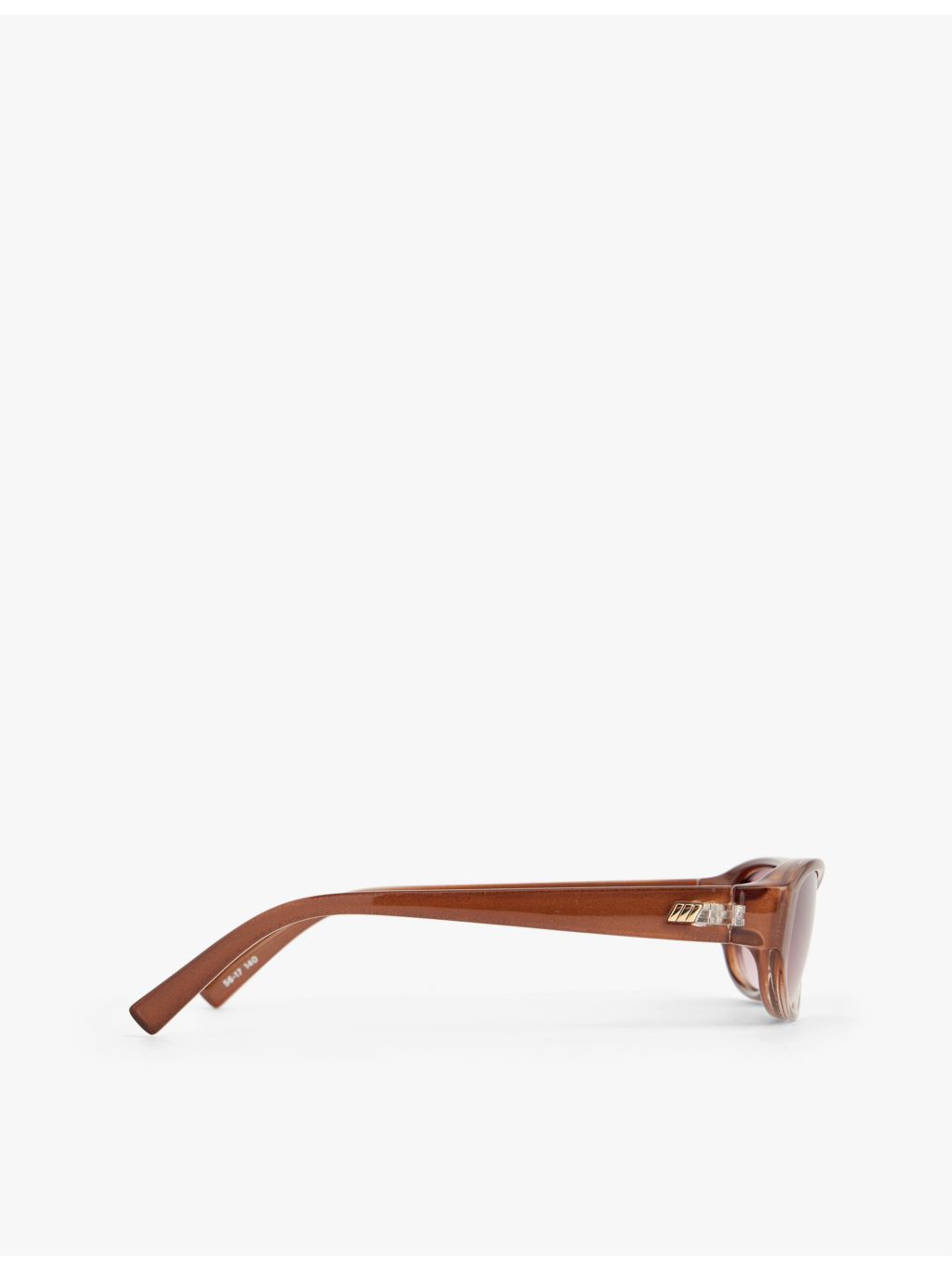 Le Specs oval-frame polycarbonate sunglasses - British product