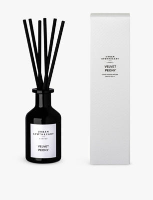 Urban Apothecary Velvet Peony reed diffuser 200ml, UK version