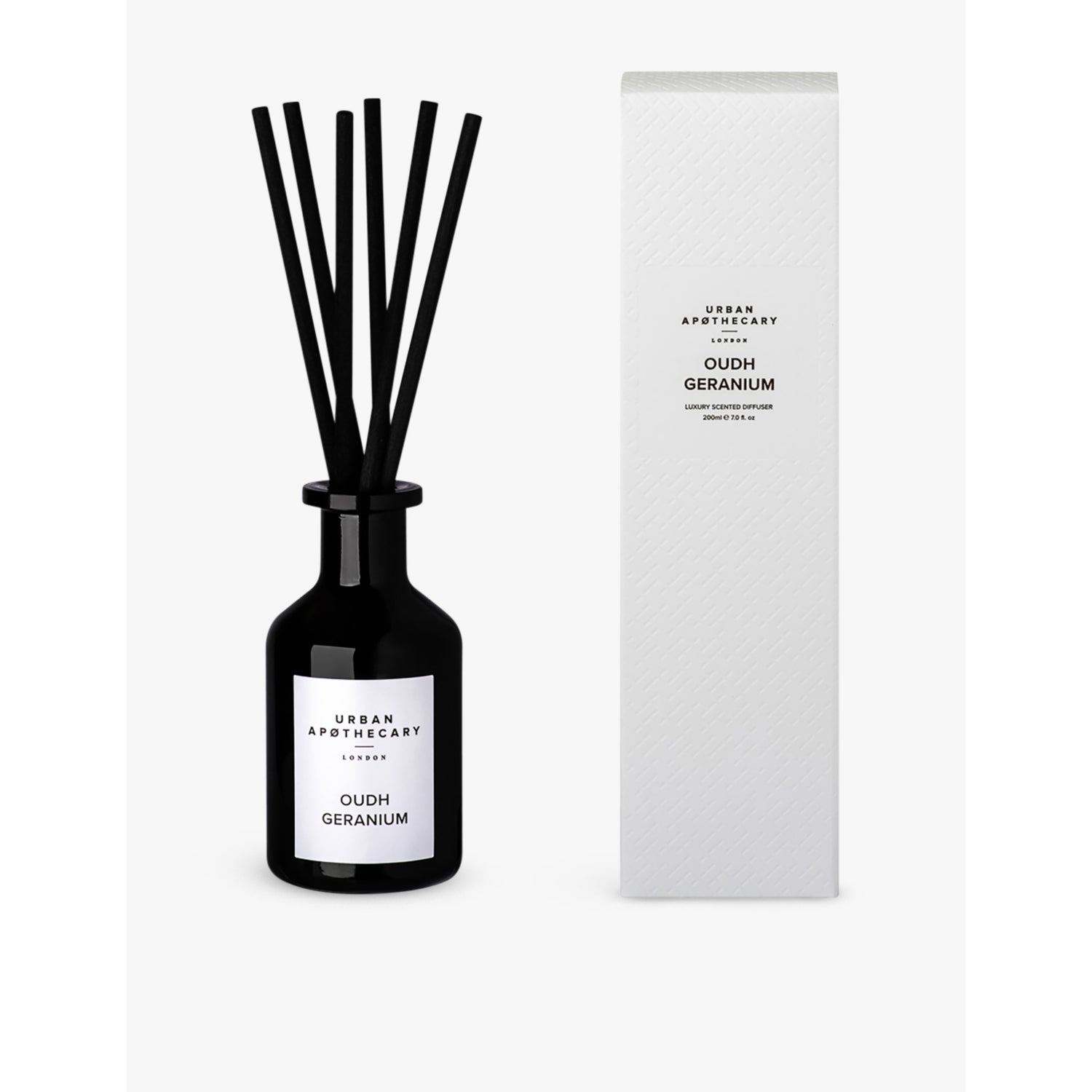 Urban Apothecary Oudh Geranium diffuser 200ml - British product