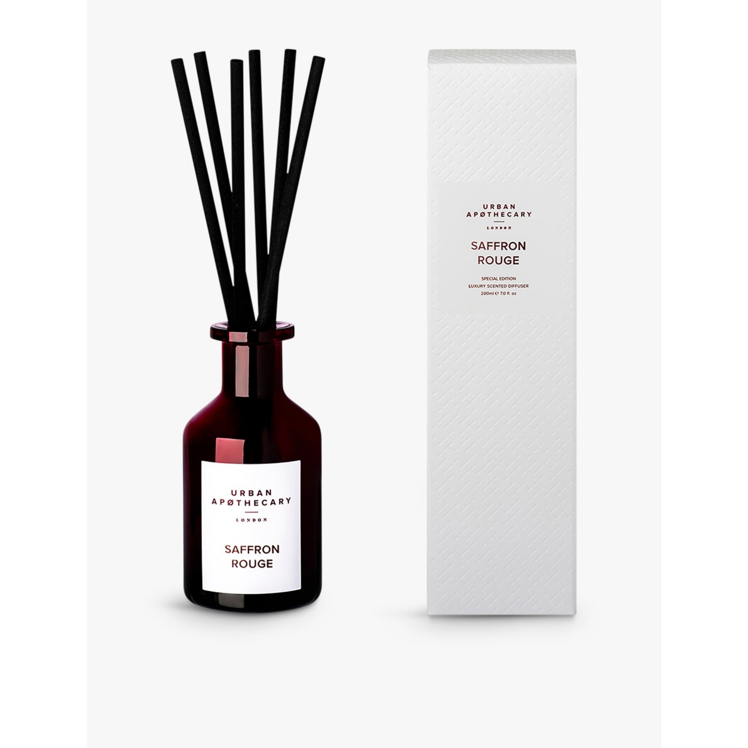 Urban Apothecary Saffron Rouge diffuser set 200ml, UK version
