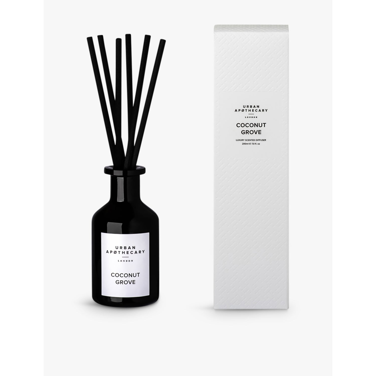 Urban Apothecary Coconut Grove reed diffuser 200ml - British product