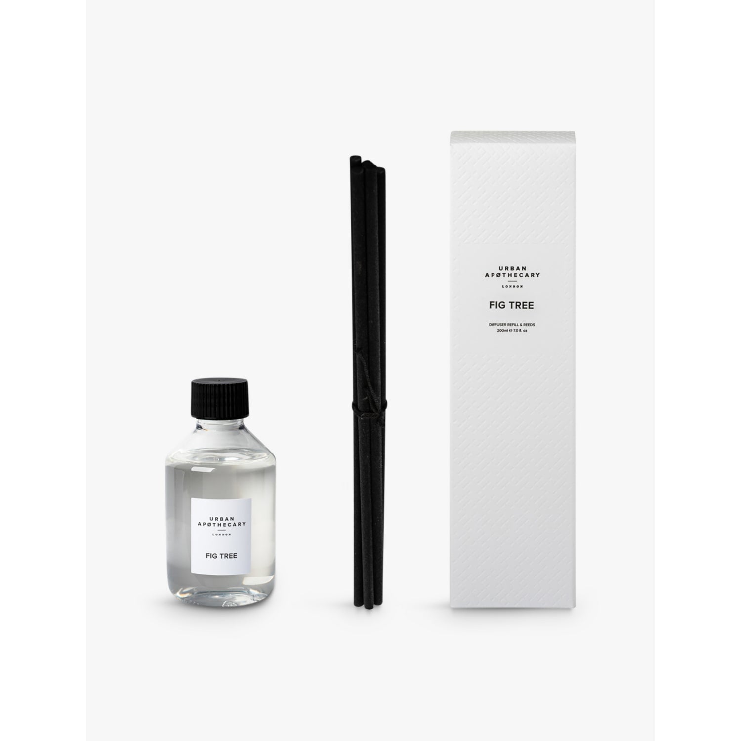 Urban Apothecary Fig Tree scented diffuser refill 200ml, imported from the UK