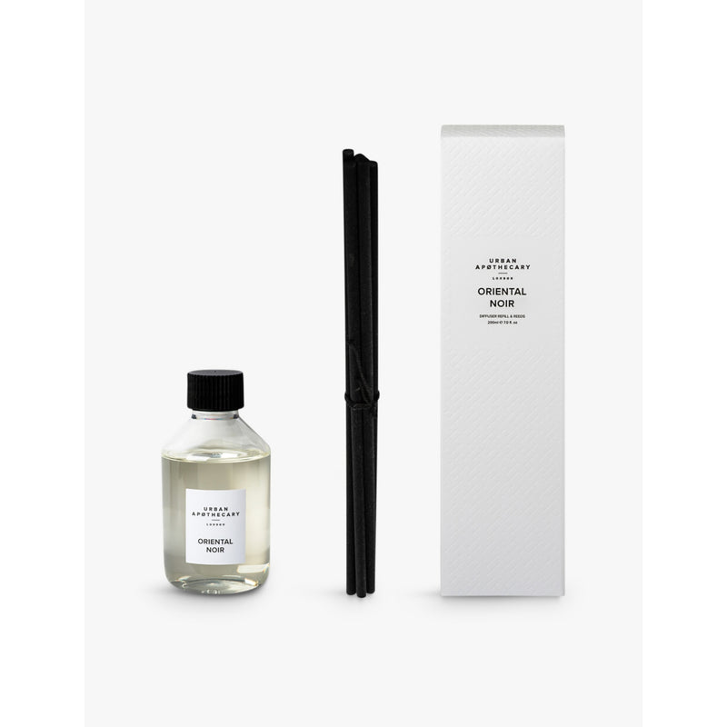 Urban Apothecary Oriental Noir scented diffuser refill 200ml, imported from the UK