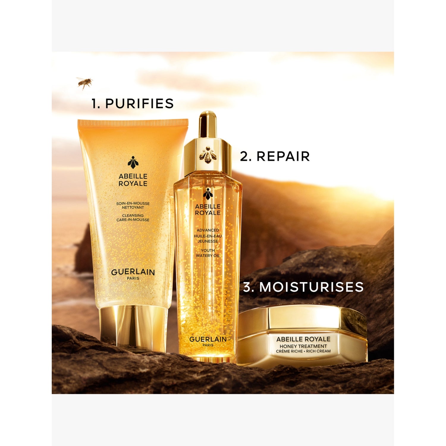 Guerlain Abeille Royale royal honey day cream refill 50ml - British product