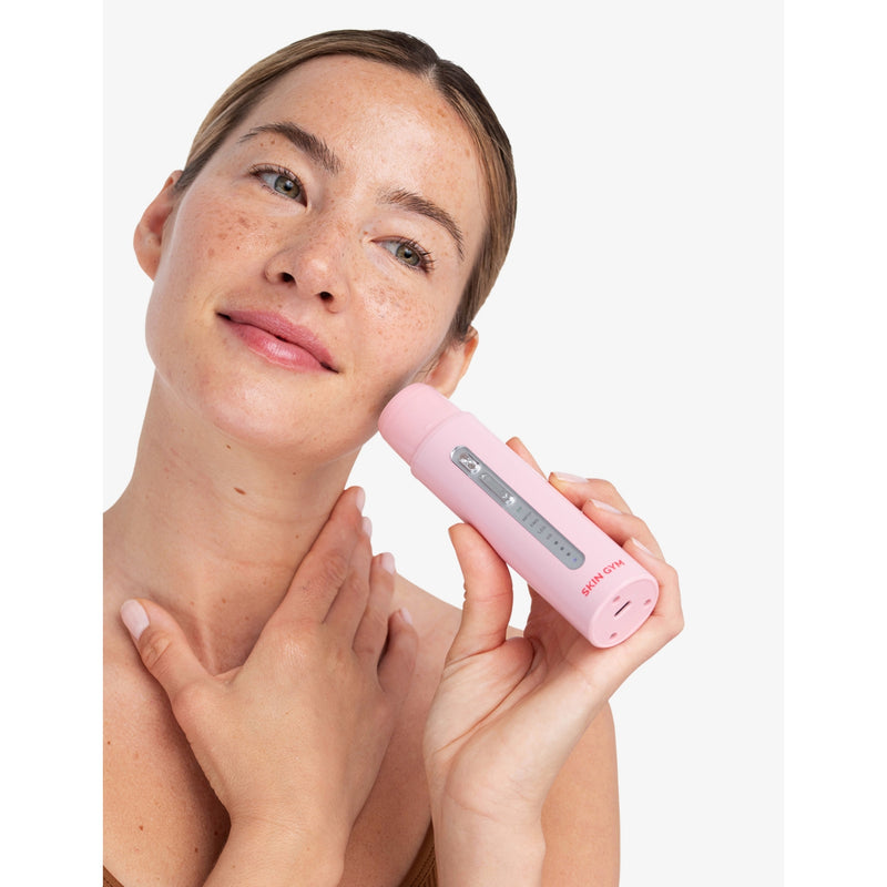 Skin Gym Glowlit RF facial tool with light therapy, UK version