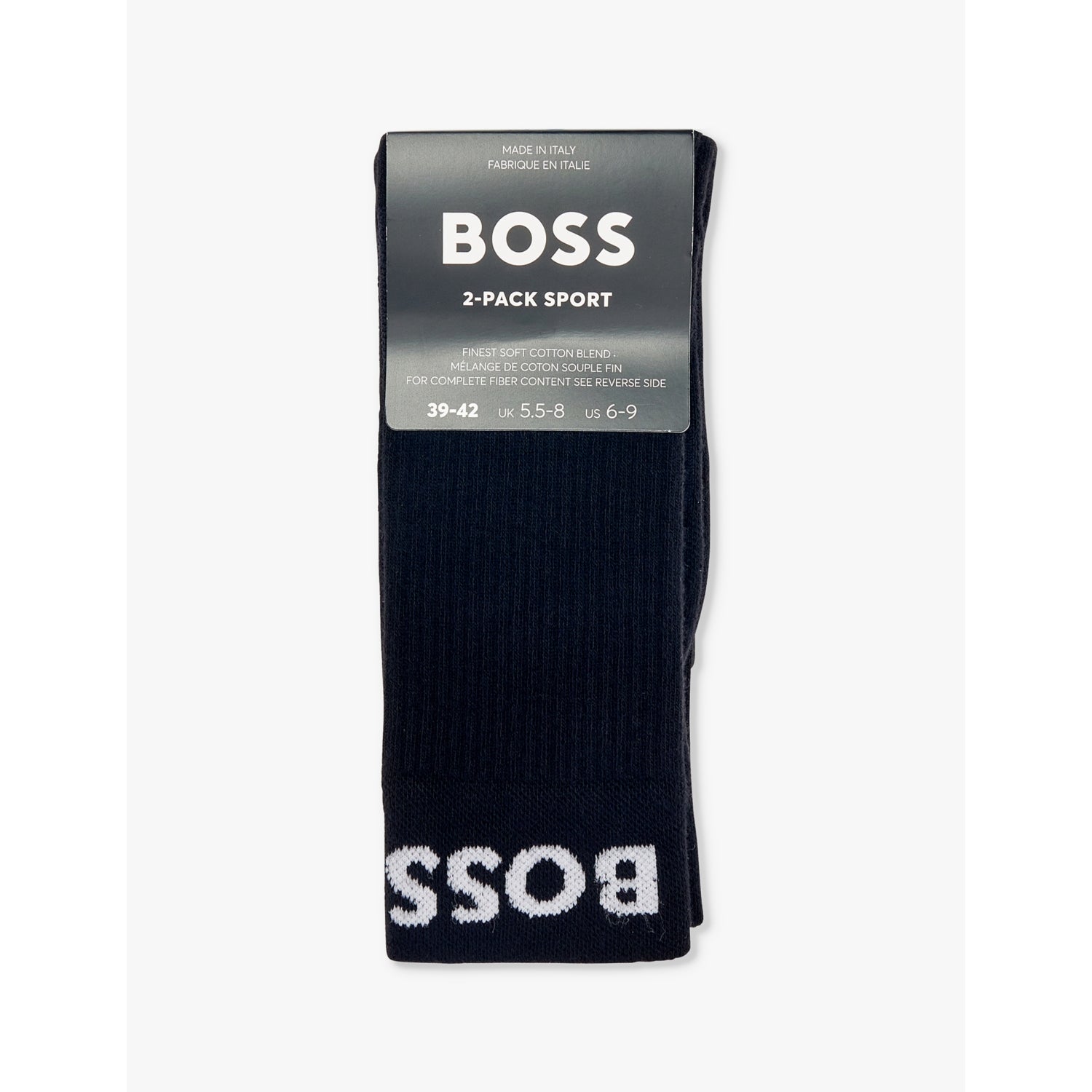 BOSS cotton-blend ankle socks pack of two (British brand)