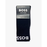BOSS cotton-blend ankle socks pack of two (British brand)