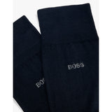 George branded-print cotton socks - British product