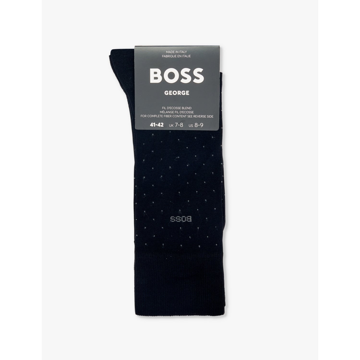 George dotted-pattern cotton-blend socks - 7-8