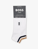 BOSS Pack of Two Cotton-Blend Socks