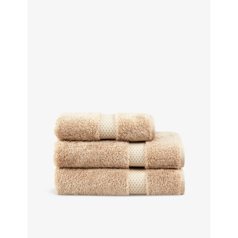 Yves Delorme Etoile cotton-blend towel, imported from the UK