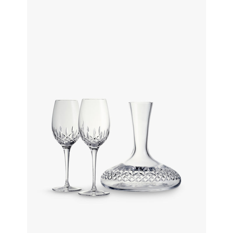Waterford Lismore Essence crystal wine glasses set of two 475ml, UK version