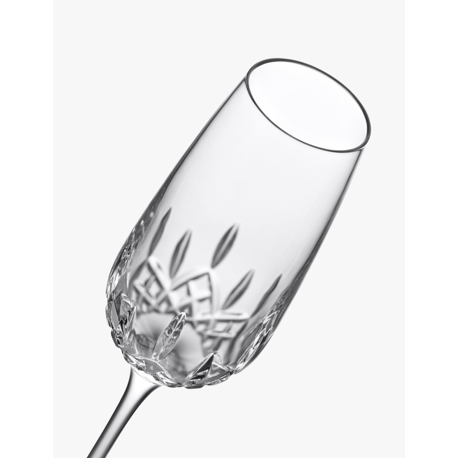 Waterford Lismore Essence champagne flutes set of two, imported from the UK